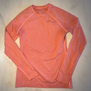 Figs Coral Salta Seamless Longsleeve Underscrub